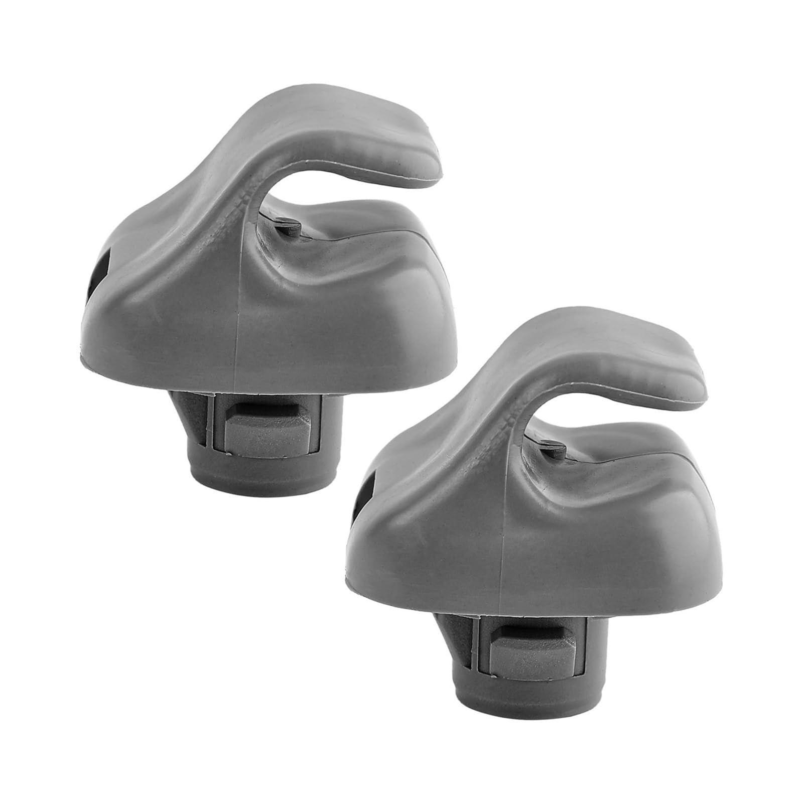 yhyttr 2-teiliger Auto-Sonnenblenden-Clip, passend for Accord, Odyssey CR-V Civic 88217S01A01ZA, Auto-Sonnenblenden-Haken, Sonnenblenden-Clip-Halter Sonnenschutz-Halteclip(Gray) von yhyttr
