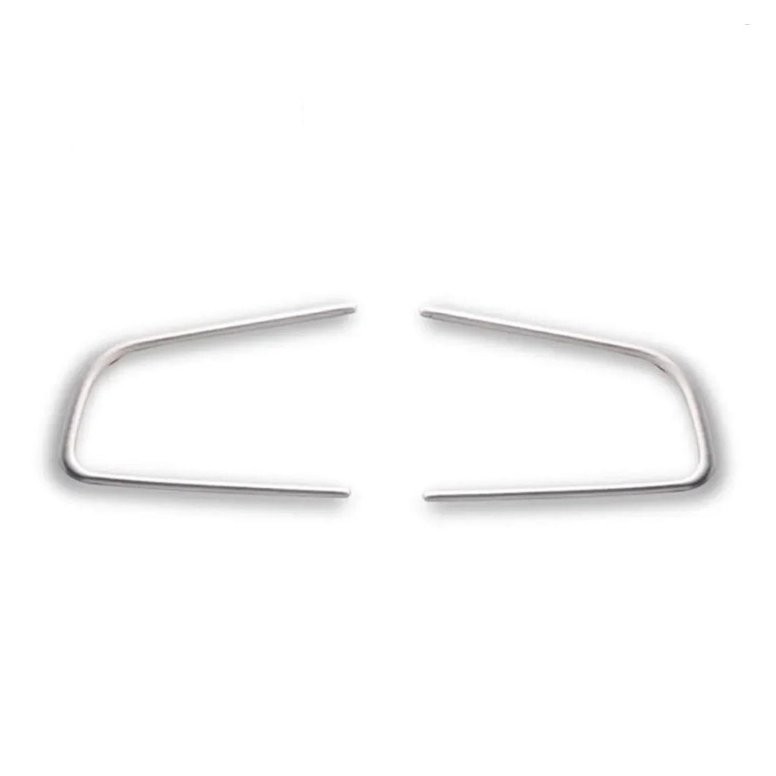 yhyttr 2-teiliges/Set Auto-Lenkradverkleidung, passend for Peugeot, 508 2011–2016, Mittelkonsolen-Styling aus Edelstahl Lenkrad-Akzentaufkleber yhyttr 2-teiliges/Set Auto-Lenkradverkleidung, passend for Peugeot, 508 2011–2016, Mittelkonsolen-Styling aus Edelstahl Lenkrad-Akzentaufkleber von yhyttr