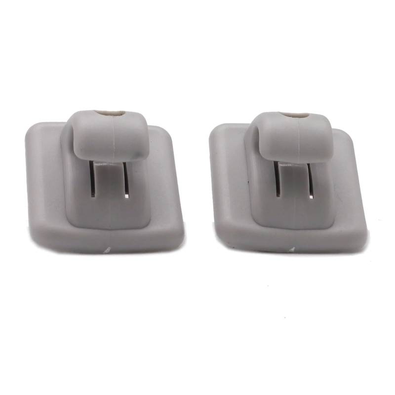 yhyttr 2 x Clips for die Sonnenblende im Innenraum, passend for Peugeot, 107 307 307CC 307SW 206 306, passend for Citroen, C1 DS3 C5, Befestigungsclip-Halterung, Hakenhalter Sonnenschutz-Halteclip von yhyttr