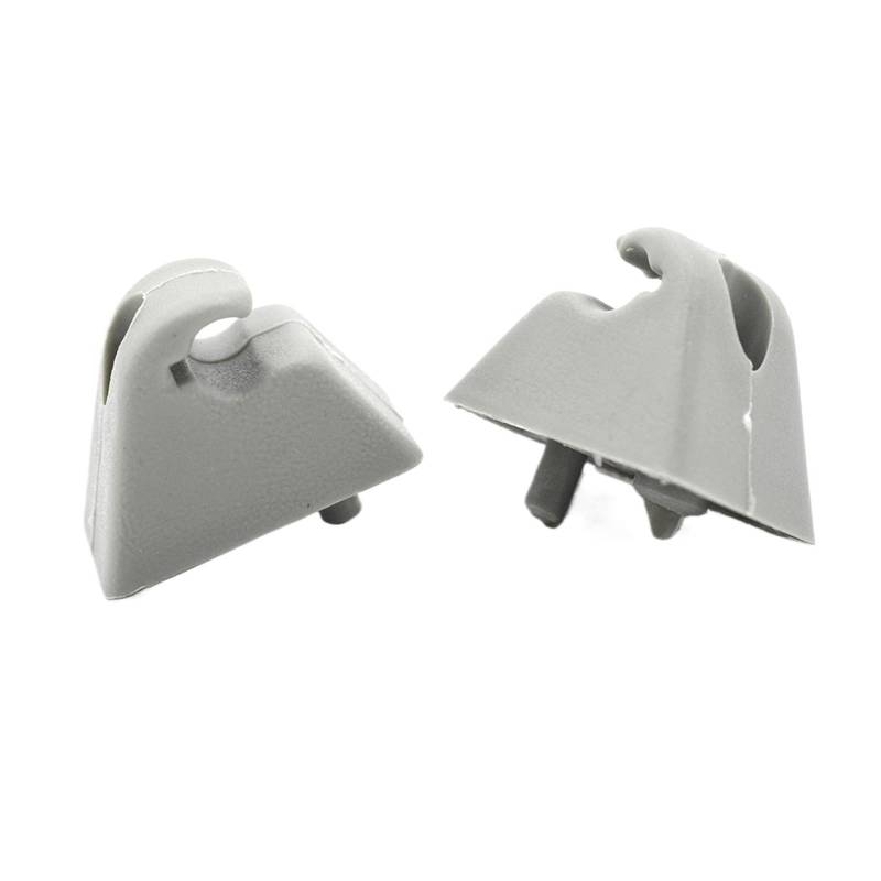 yhyttr 2 x Sonnenblenden-Halterungsclip, passend for Opel, Vauxhall, Vectra Vivaro A Astra F Corsa Combo B Carlton Tigra Senator Autohalterung Styling Sonnenschutz-Halteclip von yhyttr