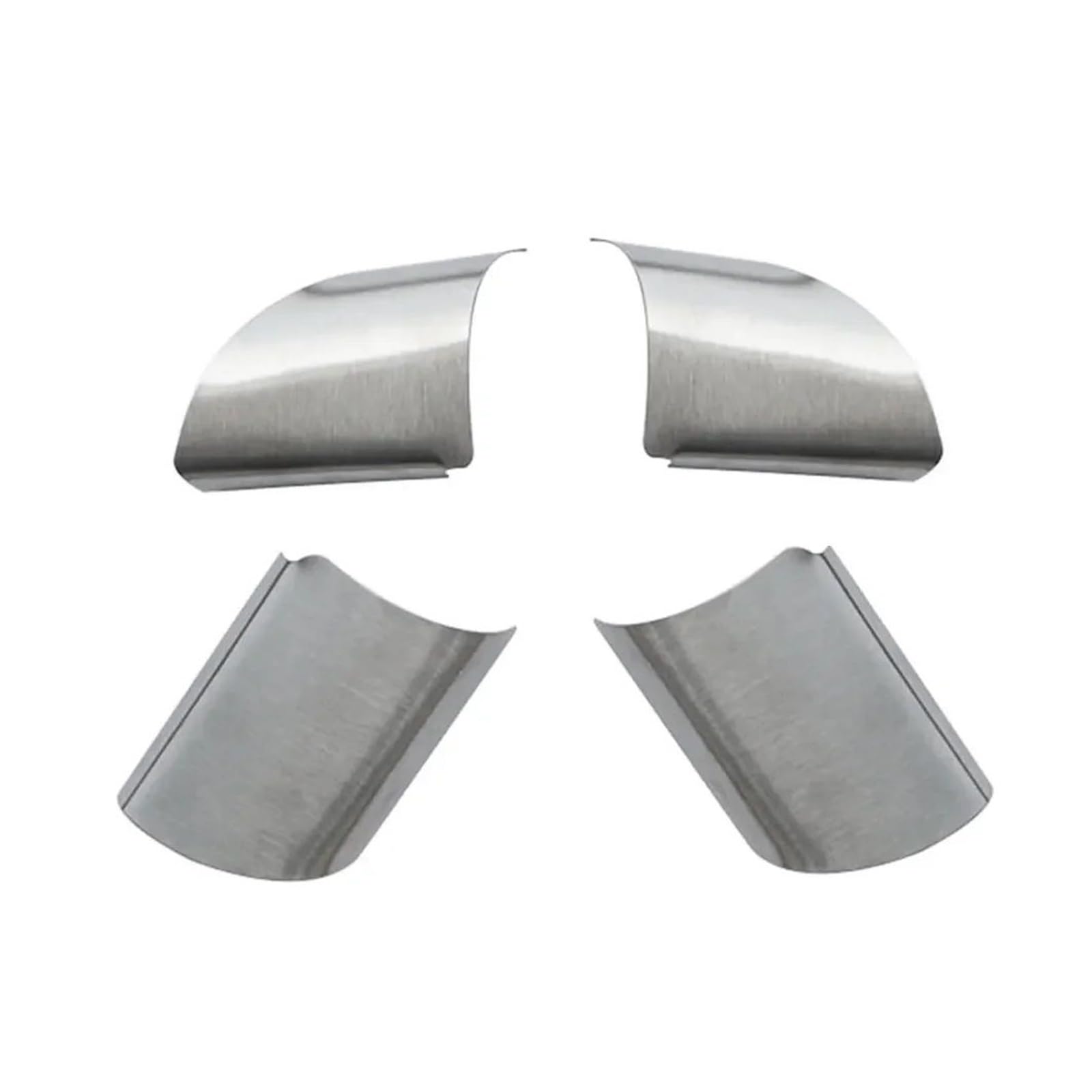 yhyttr 4-teiliges/Set Auto-Lenkrad-Panel-Abdeckungsverkleidung, passend for Ford, Focus 2 Mk2 2005-2012, Zubehör, Edelstahl-Pailletten Lenkrad-Akzentaufkleber yhyttr 4-teiliges/Set Auto-Lenkrad-Panel-Abdeckungsverkleidung, passend for Ford, Focus 2 Mk2 2005-2012, Zubehör, Edelstahl-Pailletten Lenkrad-Akzentaufkleber von yhyttr