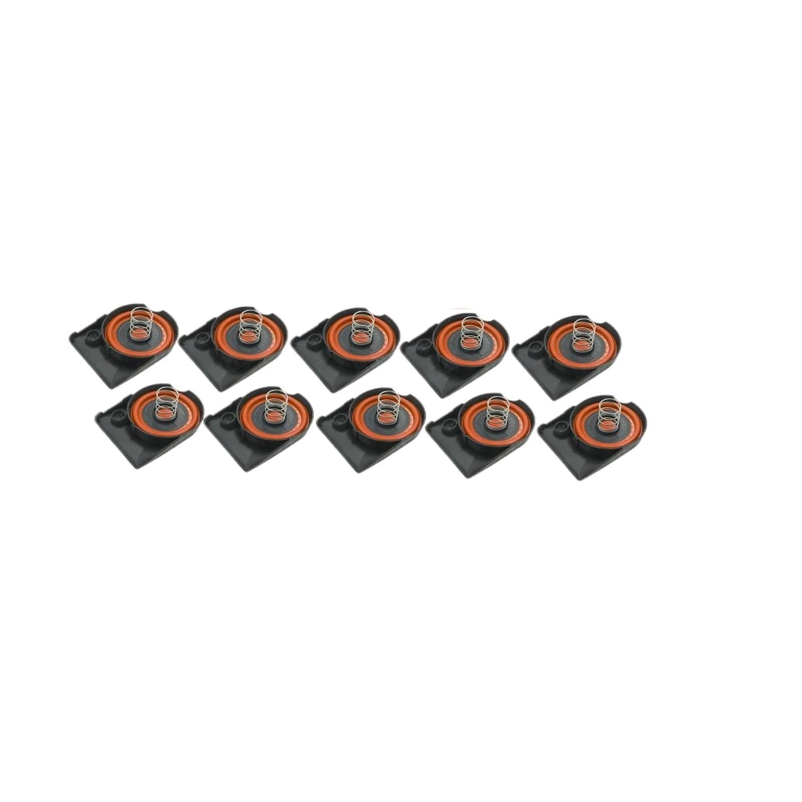 yhyttr 5/10 Stück Auto-PCV-Ventildeckel, passend for Mini, Cooper Paceman R61 Countryman R60 Roadster R59 Reparaturmembran 11127646552 Kurbelgehäuseentlüftungsdeckel(10 PCS) von yhyttr