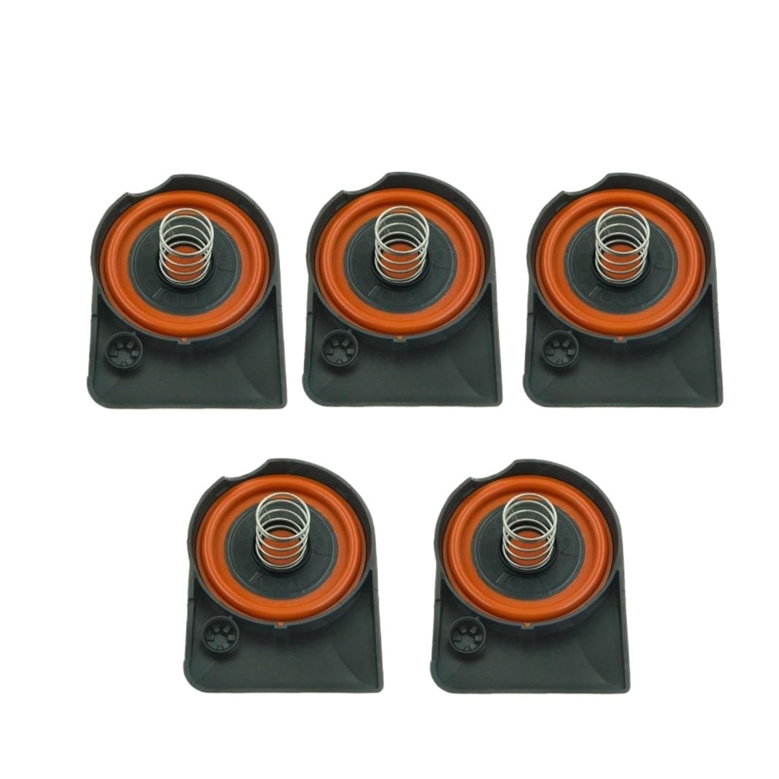 yhyttr 5/10 Stück Auto-PCV-Ventildeckel, passend for Mini, Cooper Paceman R61 Countryman R60 Roadster R59 Reparaturmembran 11127646552 Kurbelgehäuseentlüftungsdeckel(5 PCS) von yhyttr