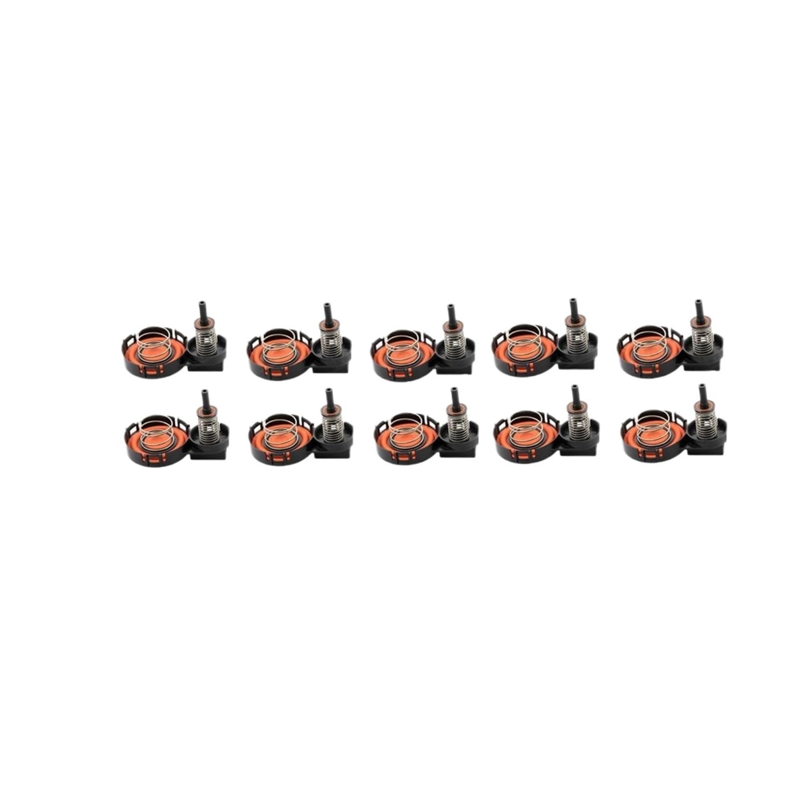 yhyttr 6/10-teiliges PCV-Ventildeckel-Reparaturset, passend for Volvo, V40 Cross Country V70 S80, passend for Peugeot, 508 4008 T9F Citroen, C5-Membran Kurbelgehäuseentlüftungsdeckel(10 PCS) von yhyttr