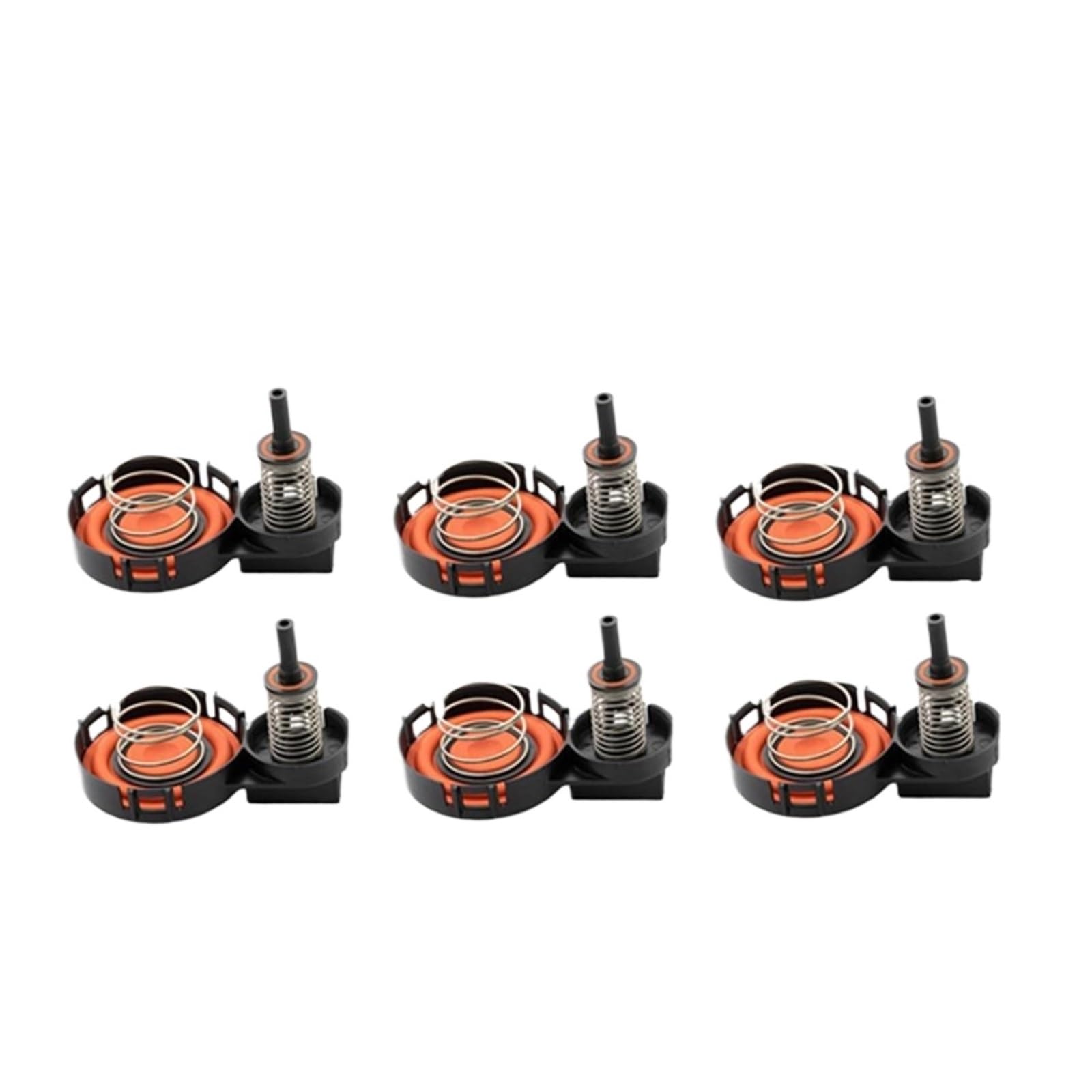 yhyttr 6/10-teiliges PCV-Ventildeckel-Reparaturset, passend for Volvo, V40 Cross Country V70 S80, passend for Peugeot, 508 4008 T9F Citroen, C5-Membran Kurbelgehäuseentlüftungsdeckel(6 PCS) von yhyttr