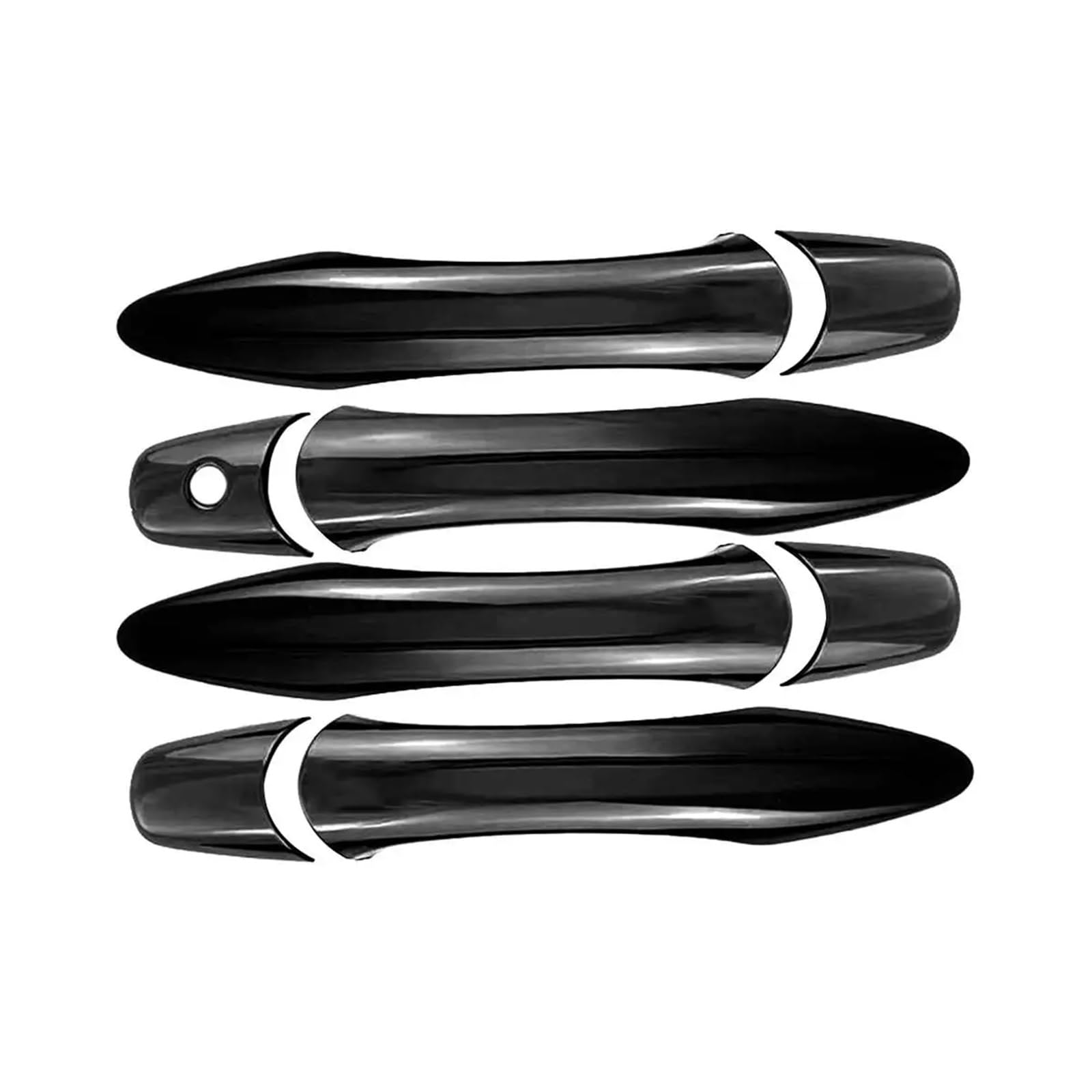 yhyttr 8 Stück/Set Türgriff-Abdeckungsverkleidung, passend for Infiniti, QX80 SUV 2014–2024, glänzend schwarz, ABS-Außenseite Dekorativer Aufkleber für Türgriffabdeckungen yhyttr 8 Stück/Set Türgriff-Abdeckungsverkleidung, passend for Infiniti, QX80 SUV 2014–2024, glänzend schwarz, ABS-Außenseite Dekorativer Aufkleber für Türgriffabdeckungen von yhyttr