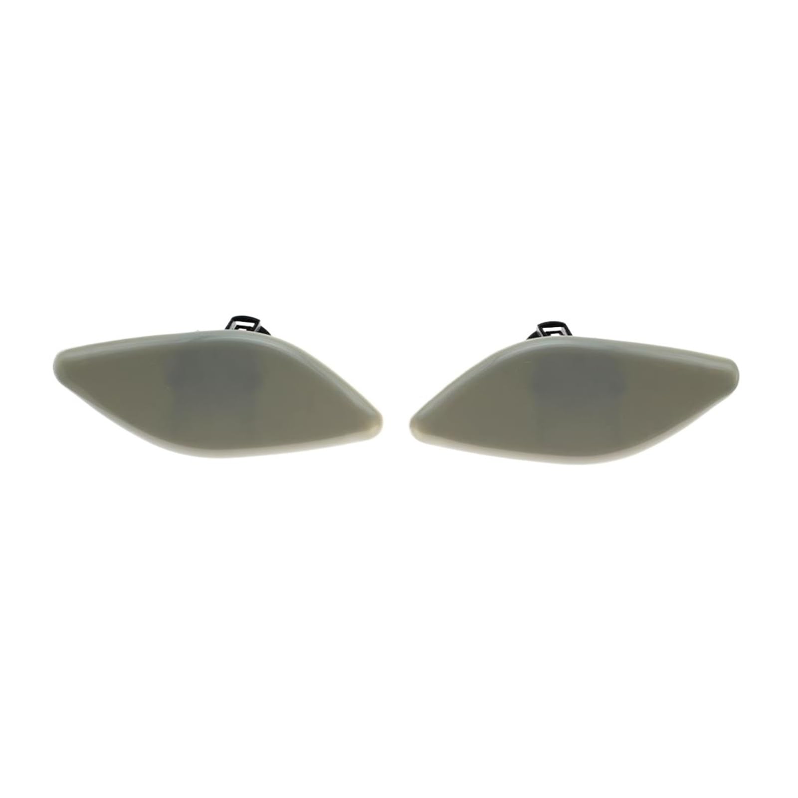 yhyttr Abdeckkappe for Frontstoßstangen-Scheinwerferwaschanlage, Sprühdüse, passend for Mazda, 3 BL 2009–2013, BBP3-51-8G1, BBP3-518H1, Scheinwerferdüse Scheinwerfer-Sprühdüsenschutz(SET) von yhyttr
