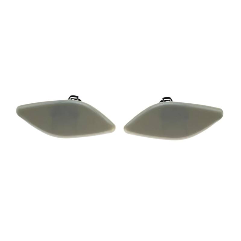 yhyttr Abdeckkappe for Frontstoßstangen-Scheinwerferwaschanlage, Sprühdüse, passend for Mazda, 3 BL 2009–2013, BBP3-51-8G1, BBP3-518H1, Scheinwerferdüse Scheinwerfer-Sprühdüsenschutz(SET) von yhyttr