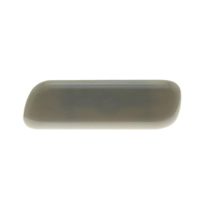 yhyttr Abdeckkappe for Frontstoßstangen-Scheinwerferwaschanlage, passend for Mitsubishi, Pajero V97 V93 Montero 8264A027 8264A028, links und rechts, Paar Sprühdüse Scheinwerfer-Sprühdüsenschutz(Grey L von yhyttr