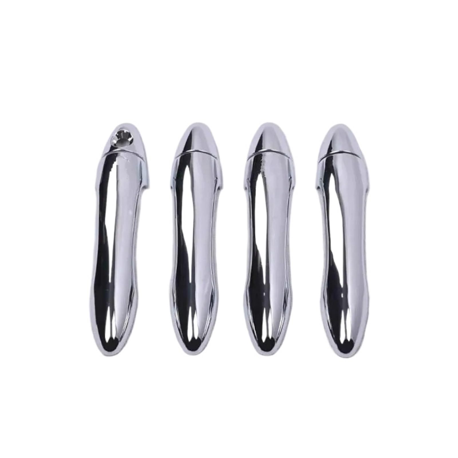 yhyttr Aufkleber for Autotürgriffabdeckung, passend for Kia, Optima K5 TF MK3 2011–2015, Chrom-Styling, Autozubehör Dekorativer Aufkleber für Türgriffabdeckungen(0 button) von yhyttr