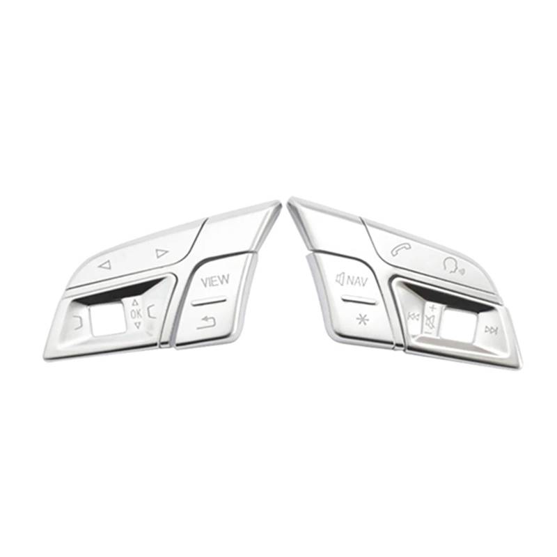 yhyttr Aufkleber for die Lenkradtastenverkleidung im Auto, passend for Q3, Q5 A1 A3 8V A4 B9 B8 A5 A7 2018 Lenkrad-Akzentaufkleber von yhyttr
