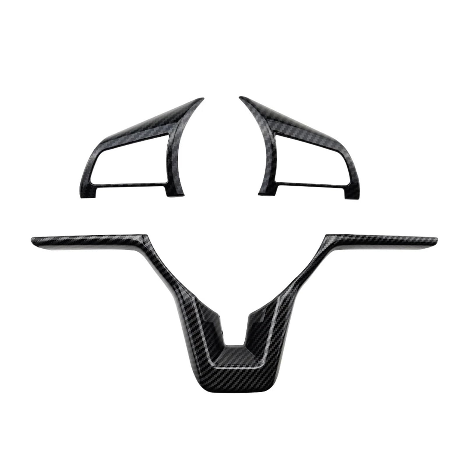 yhyttr Aufkleber for die Lenkradverkleidung des Autos, passend for Nissan, Juke 2018–2021, Zubehör, Schalterknopfabdeckung Lenkrad-Akzentaufkleber(369 Clock Style) von yhyttr