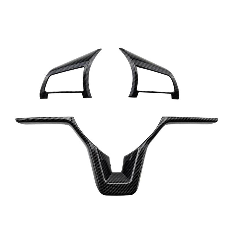 yhyttr Aufkleber for die Lenkradverkleidung des Autos, passend for Nissan, Juke 2018–2021, Zubehör, Schalterknopfabdeckung Lenkrad-Akzentaufkleber(369 Clock Style) von yhyttr