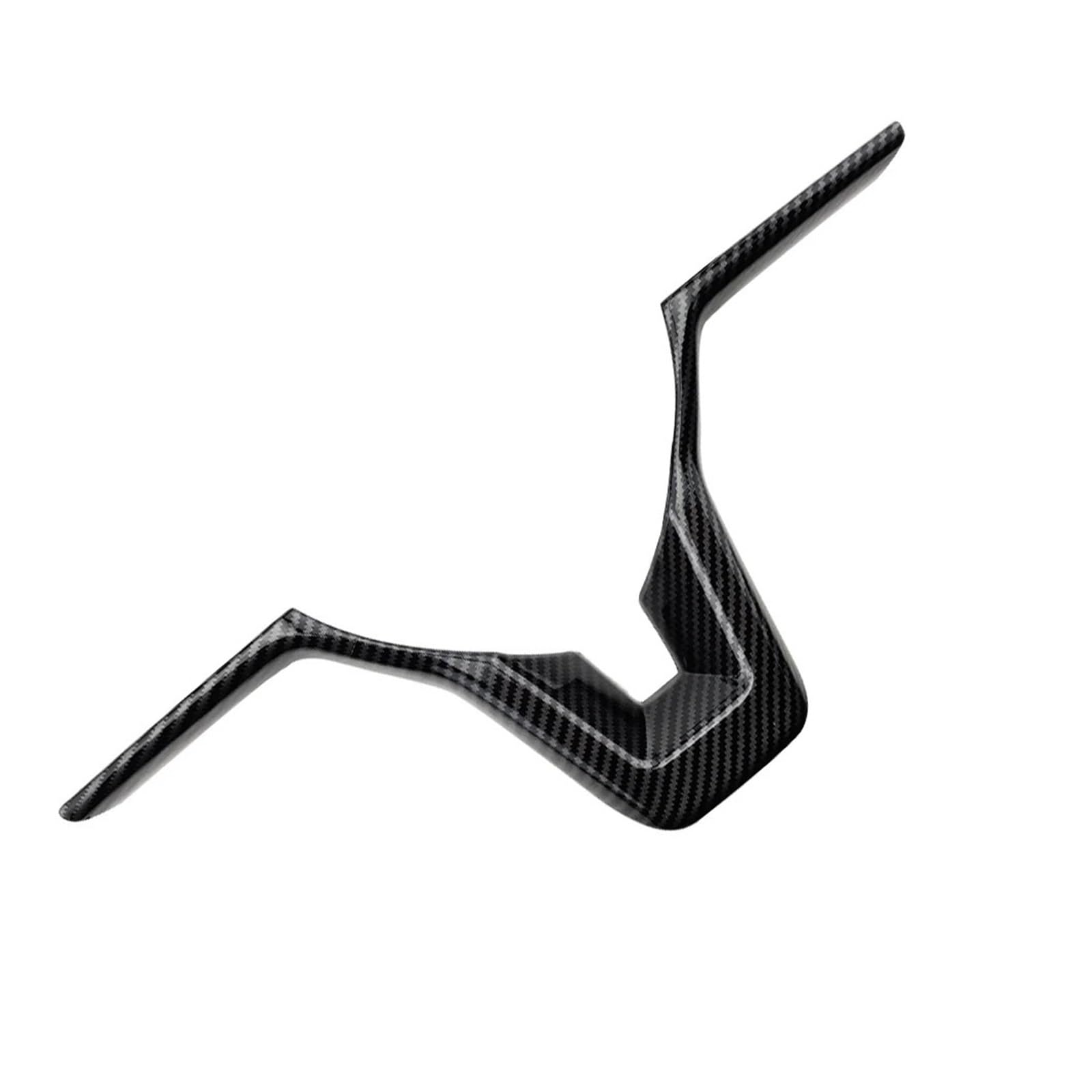 yhyttr Aufkleber for die Lenkradverkleidung des Autos, passend for Nissan, Juke 2018–2021, Zubehör, Schalterknopfabdeckung Lenkrad-Akzentaufkleber(6 Clock Style) von yhyttr
