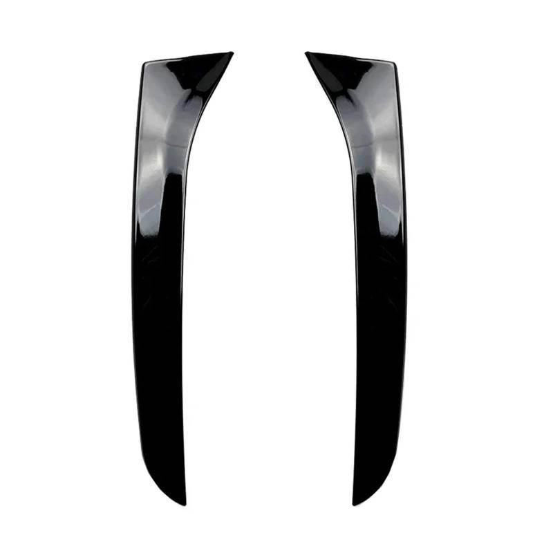 yhyttr Auto-Heckscheiben-Seitenspoiler, passend for Volkswagen, passend for VW, passend for Passat, Magotan B7 Wagon Alltrack 2011–2015, Diffusor-Splitter-Abdeckung, glänzend schwarz Heckscheiben-Seit von yhyttr