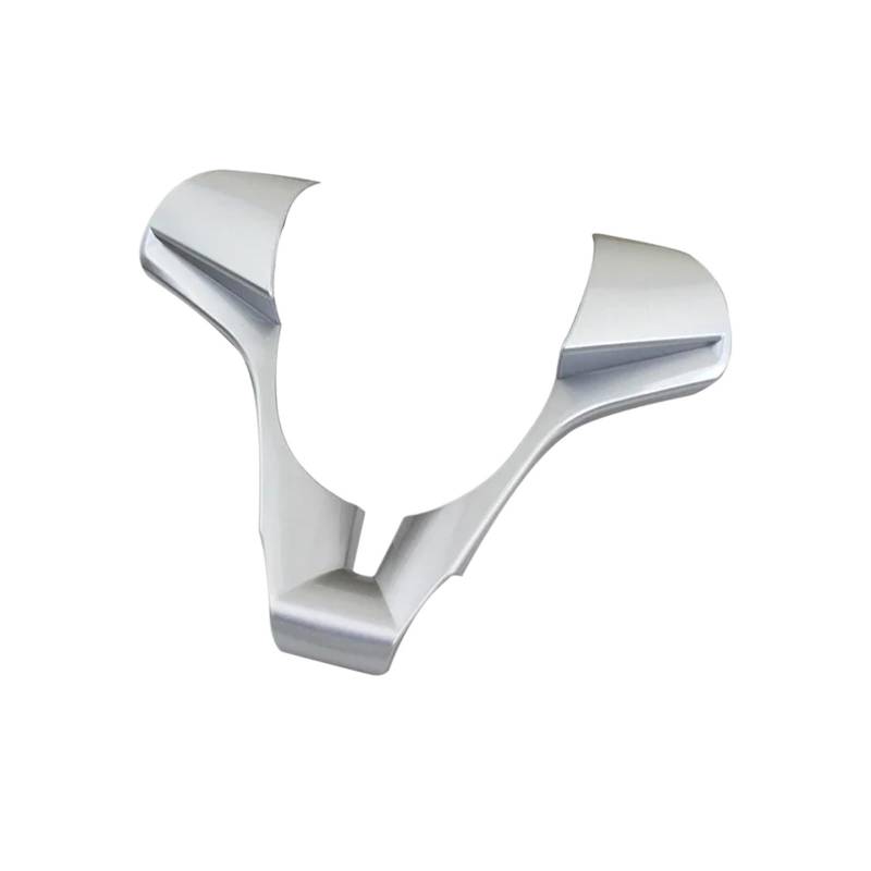 yhyttr Auto-Lenkrad-Dekorationsabdeckung, passend for Chevrolet, Cruze Sedan Hatchback 2009–2014, Zubehör, Innenausstattung Lenkrad-Akzentaufkleber(Matte Silver) von yhyttr