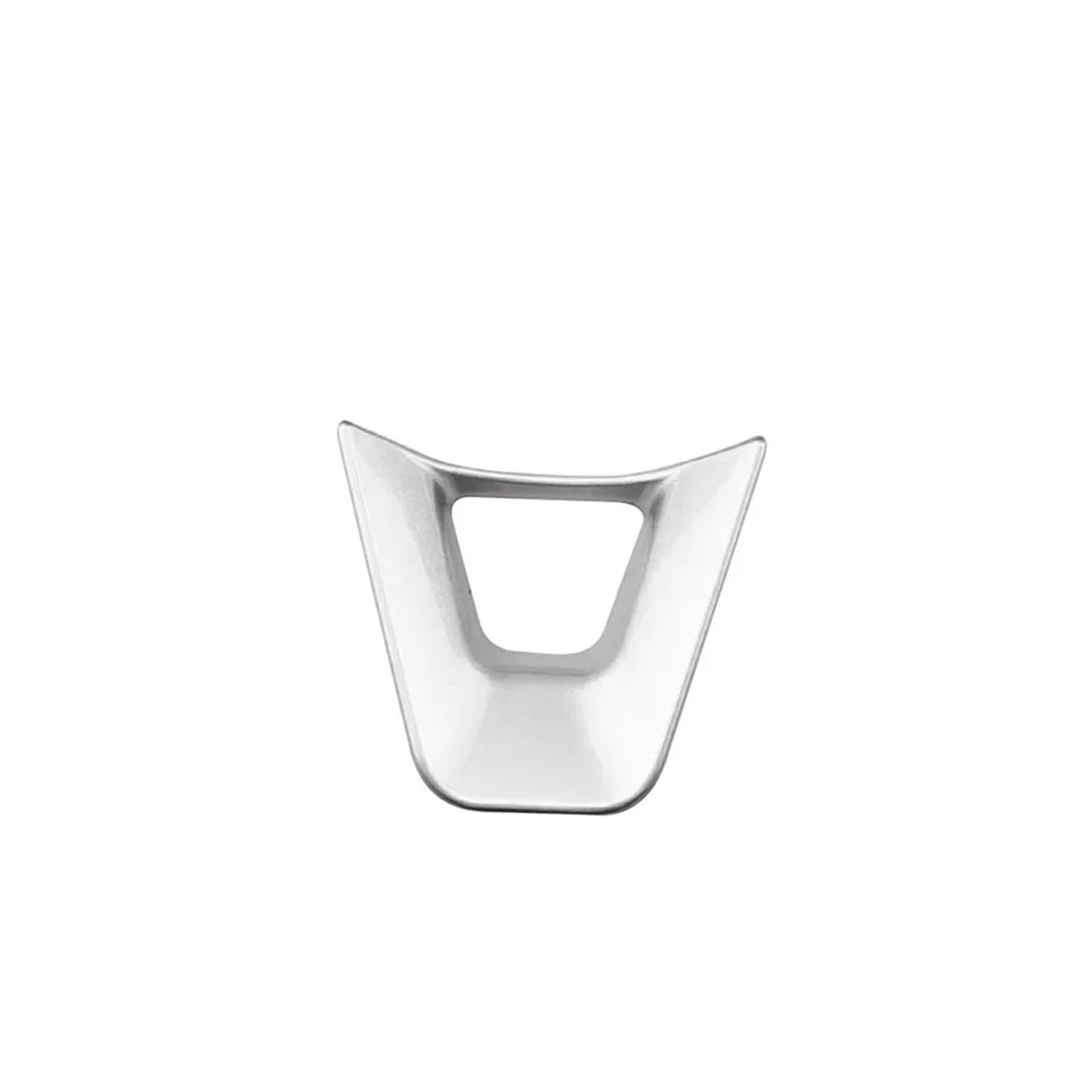 yhyttr Auto-Lenkrad-Tastenfeldverkleidung, passend for Toyota, RAV4 RAV 4 Corolla Avalon 2019 2020 Zubehör Pailletten Lenkrad-Akzentaufkleber(Silver 1 pc) von yhyttr