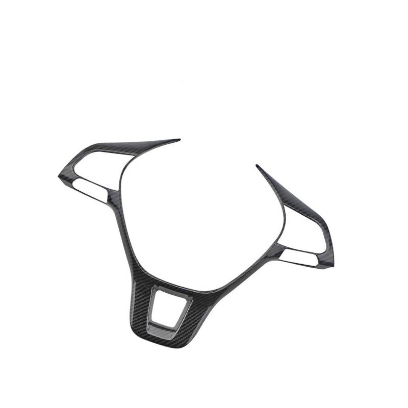 yhyttr Auto-Lenkradabdeckung, passend for Volkswagen, passend for VW, passend for Passat B8 Variant 2017–2021, Zubehör, Lenkrad-Pailletten Lenkrad-Akzentaufkleber(Carbon Fiber Black) von yhyttr