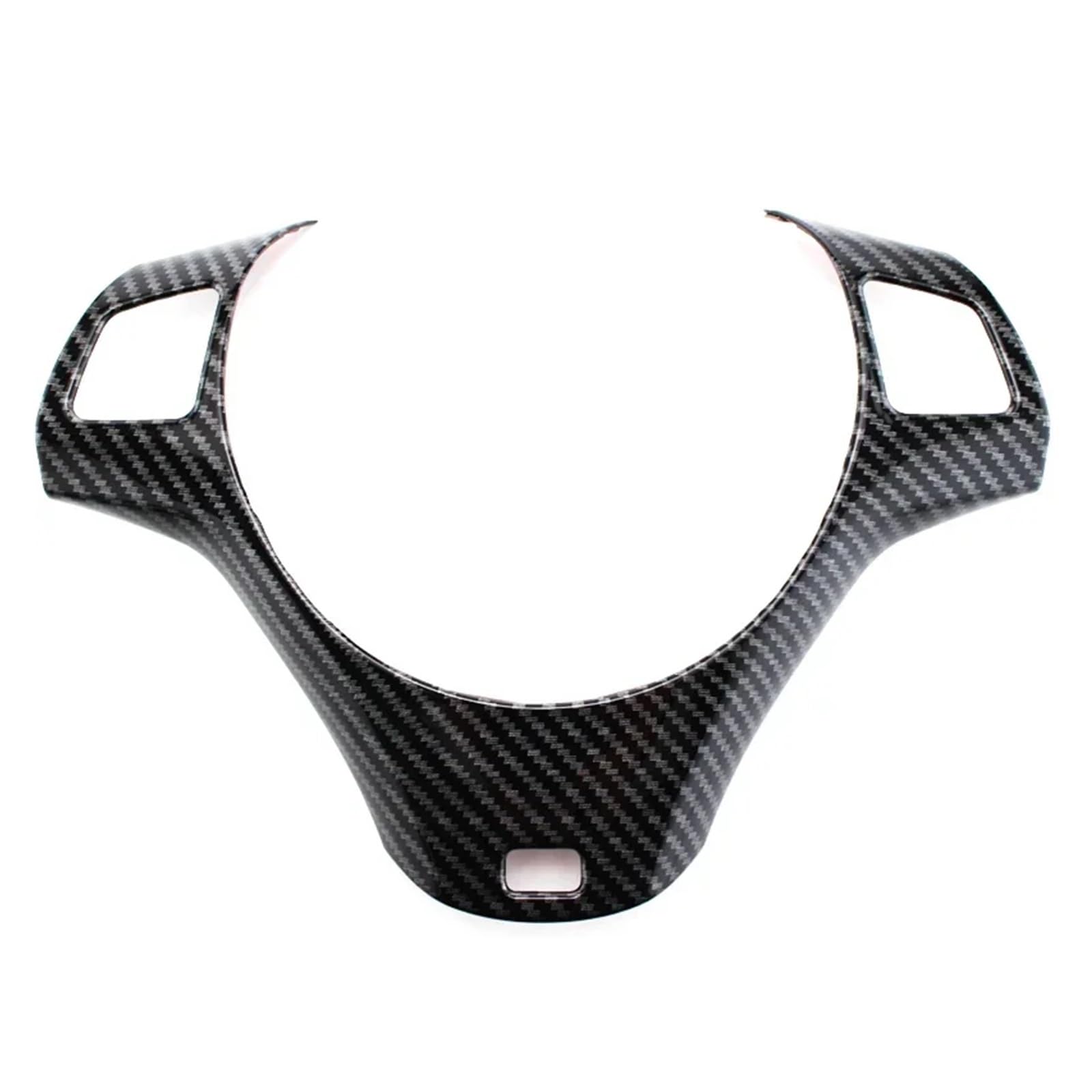yhyttr Auto-Lenkradverkleidungsdekoration, passend for 1er 3er E87 E90 E92 E93 2005-2012, Verkleidungsaufkleber Lenkrad-Akzentaufkleber(STYLE B) von yhyttr