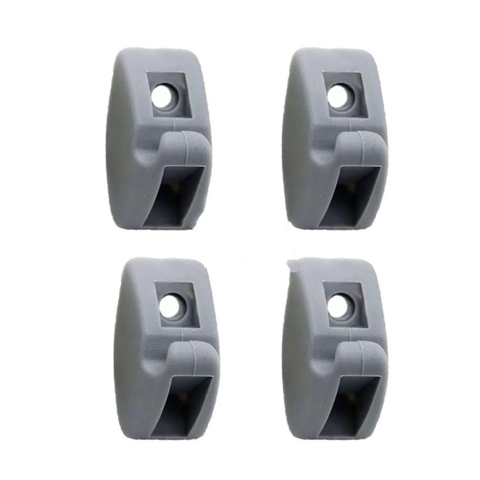 yhyttr Auto-Sonnenhaken, Sonnenblenden-Klemmhalterung, passend for VW, passend for Scirocco, Mk1 1981–1985, Mk2 1986–1987, Rabbit 1979–1984, Golf Mk2 1985–1992, Jetta Sonnenschutz-Halteclip(4X) von yhyttr