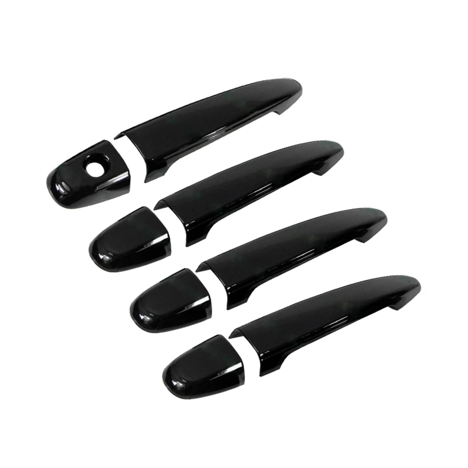 yhyttr Autotürgriff-Abdeckungsverkleidung, passend for Lexus, GX470 SUV 2003–2009, Kit, glänzend schwarz, vorne hinten links rechts Dekorativer Aufkleber für Türgriffabdeckungen yhyttr Autotürgriff-Abdeckungsverkleidung, passend for Lexus, GX470 SUV 2003–2009, Kit, glänzend schwarz, vorne hinten links rechts Dekorativer Aufkleber für Türgriffabdeckungen von yhyttr
