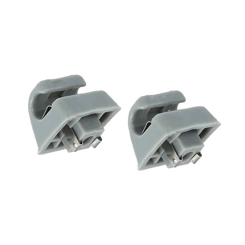 yhyttr Clip-Halter for Sonnenblenden im Auto, passend for W201, 190er-Klasse 1982–1993, W123 1976–1985, W124 E-Klasse 1985–95, W126 S-Klasse 1979–1991 Sonnenschutz-Halteclip(Gray) von yhyttr