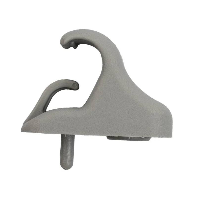 yhyttr Clip-Teil for Sonnenblende im Auto, passend for I20, GETZ 8523505100OM, graue Halterhalterungsclips, Halterungshalterungshalter, Zubehör Sonnenschutz-Halteclip von yhyttr