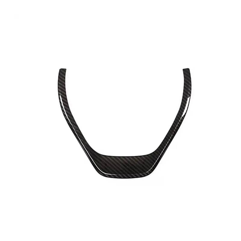 yhyttr Dekoratives Autolenkrad, passend for 3er F30 F32 F34 2013–2019, Innenausstattung, Autozubehör, Rahmenverkleidung Lenkrad-Akzentaufkleber(Carbon Fibre) von yhyttr