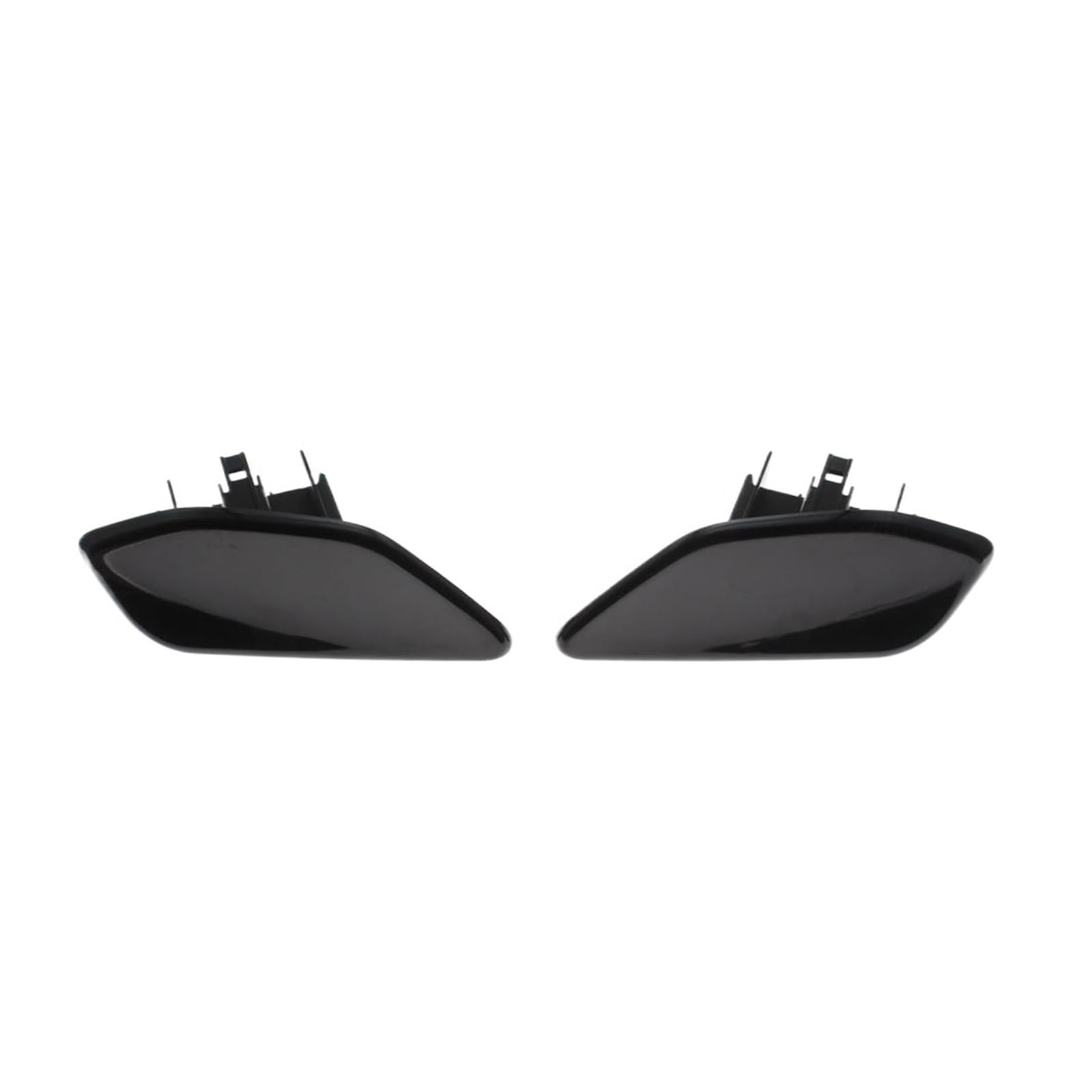 yhyttr Frontscheinwerfer-Waschdüsenabdeckung, passend for Subaru, XV Crosstrek 2016–2017 86636FJ410 86636FJ400 Scheinwerfer-Wassersprühdüsenkappe Scheinwerfer-Sprühdüsenschutz(Set) von yhyttr