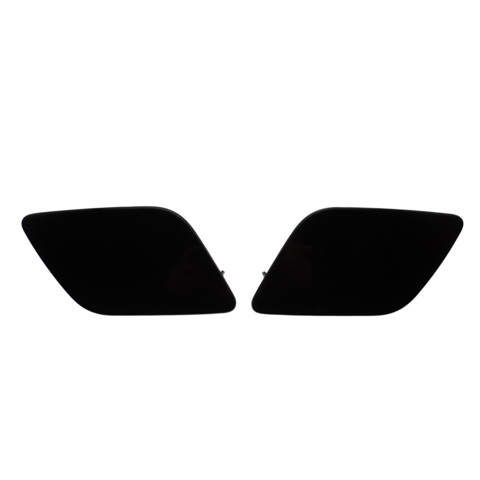 yhyttr Frontstoßstangen-Scheinwerfer-Waschdüsen-Abdeckkappe, passend for A6, C6 Quattro S6 RS6 2005–2008 4F0955275 4F0955276 Sprühdüse Scheinwerfer-Sprühdüsenschutz(SET) von yhyttr