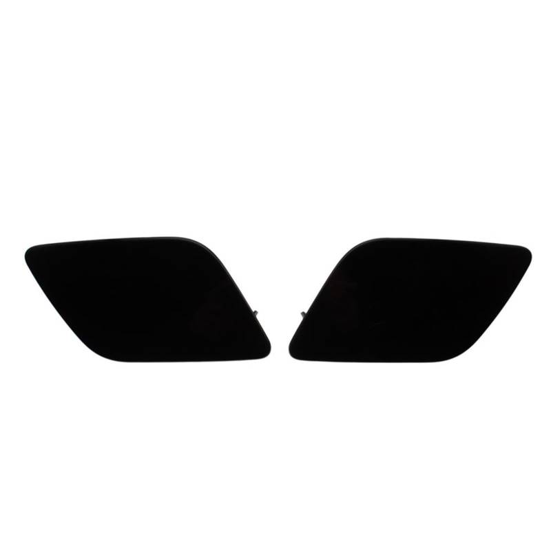 yhyttr Frontstoßstangen-Scheinwerfer-Waschdüsen-Abdeckkappe, passend for A6, C6 Quattro S6 RS6 2005–2008 4F0955275 4F0955276 Sprühdüse Scheinwerfer-Sprühdüsenschutz(SET) von yhyttr