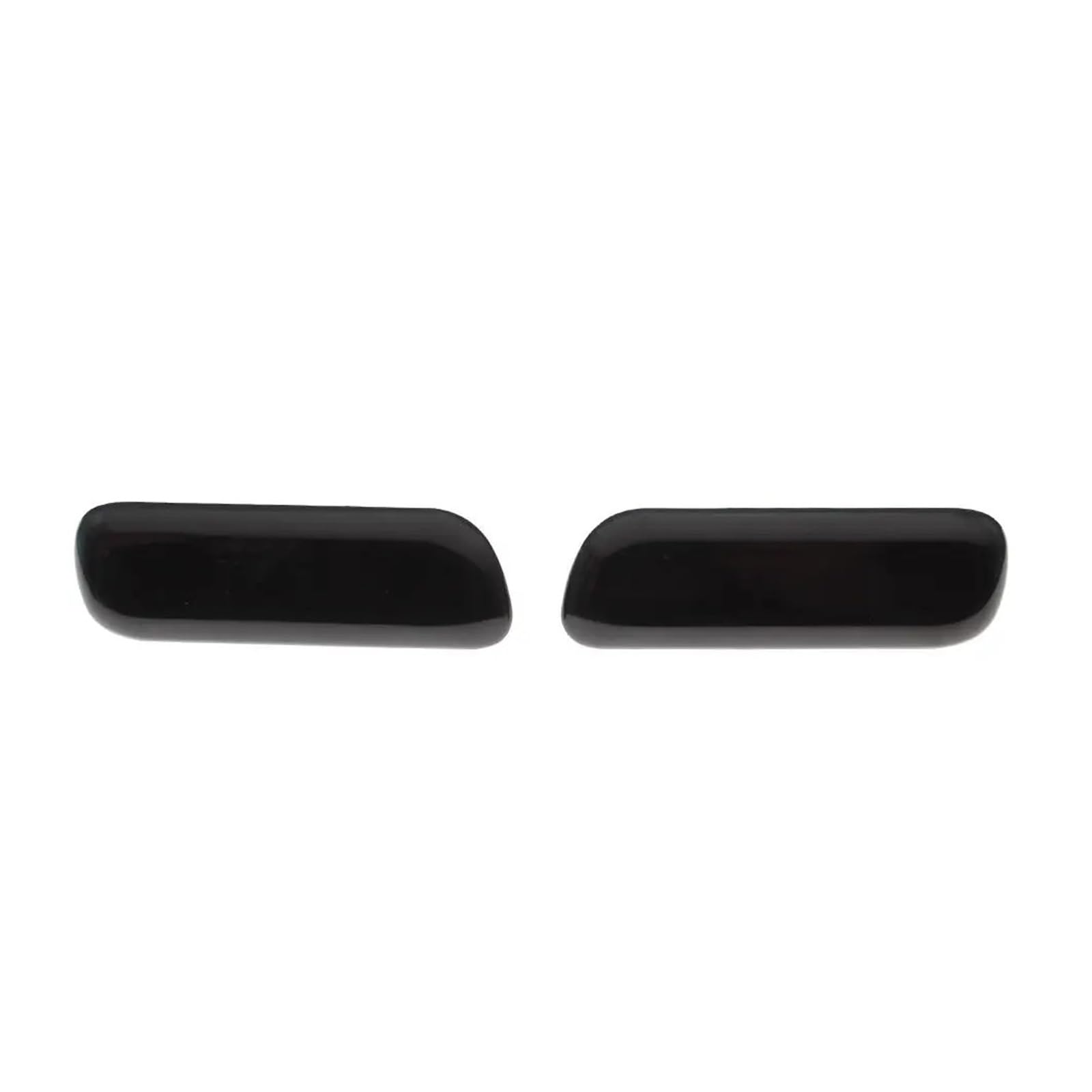 yhyttr Frontstoßstangen-Scheinwerfer-Waschdüsen-Abdeckkappe, passend for Mitsubishi, Pajero Shogun V93 V96 V97 Montero MK4 2006–2019, 8264A028 Sprühdüse Scheinwerfer-Sprühdüsenschutz(SET) von yhyttr