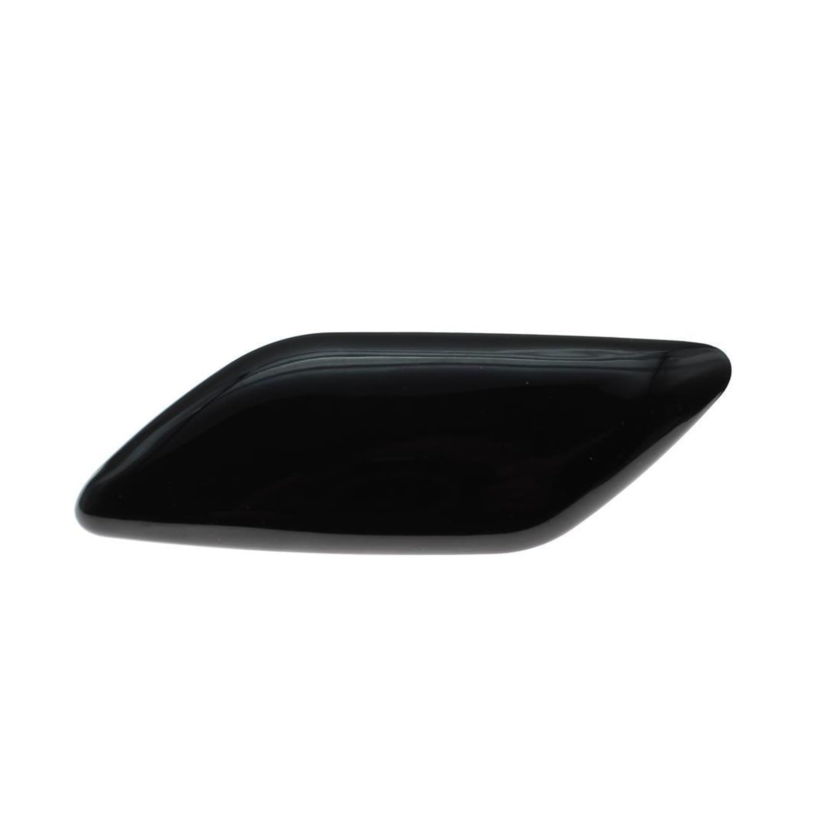 yhyttr Frontstoßstangen-Scheinwerfer-Waschdüsen-Abdeckkappe, passend for Toyota, COROLLA E15 2006–2013, 85045–12080, 85044–12120, 8504412120 Sprühdüse Scheinwerfer-Sprühdüsenschutz(Black LH) von yhyttr