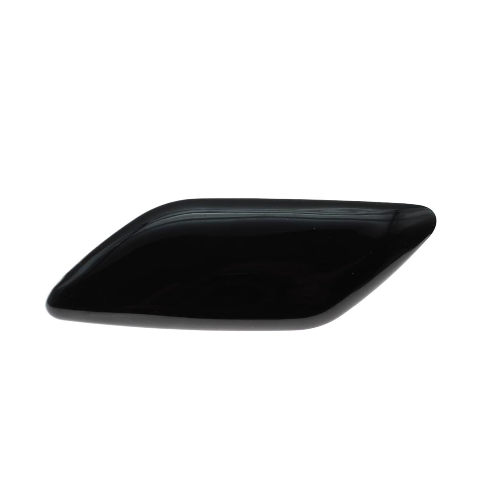 yhyttr Frontstoßstangen-Scheinwerfer-Waschdüsen-Abdeckkappe, passend for Toyota, COROLLA E15 Limousine 2006–2013, Sprühdüse Scheinwerfer-Sprühdüsenschutz(Black LH) von yhyttr