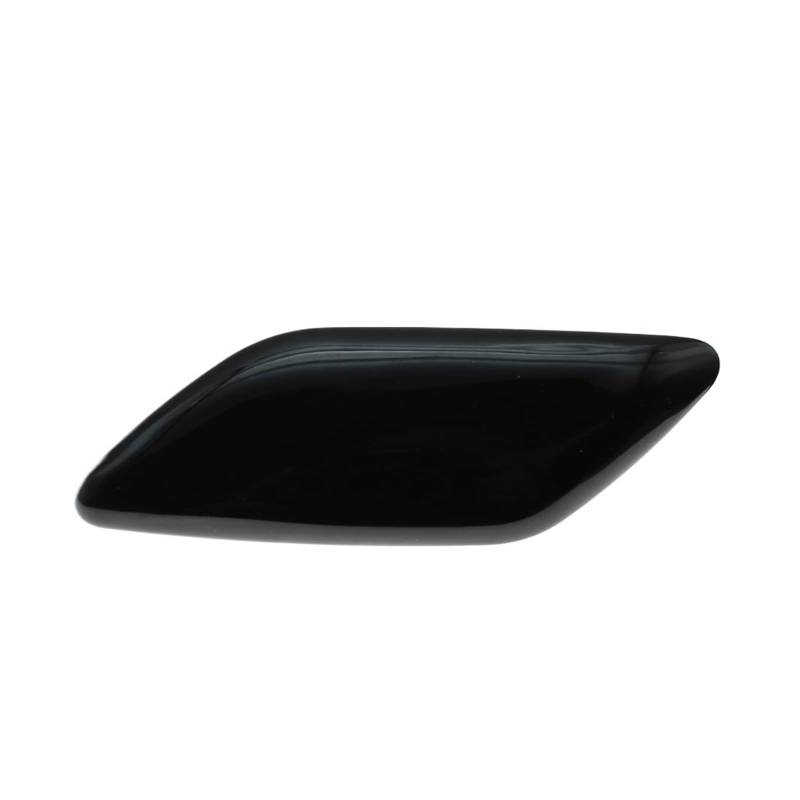 yhyttr Frontstoßstangen-Scheinwerfer-Waschdüsen-Abdeckkappe, passend for Toyota, COROLLA E15 Limousine 2006–2013, Sprühdüse Scheinwerfer-Sprühdüsenschutz(Black LH) von yhyttr