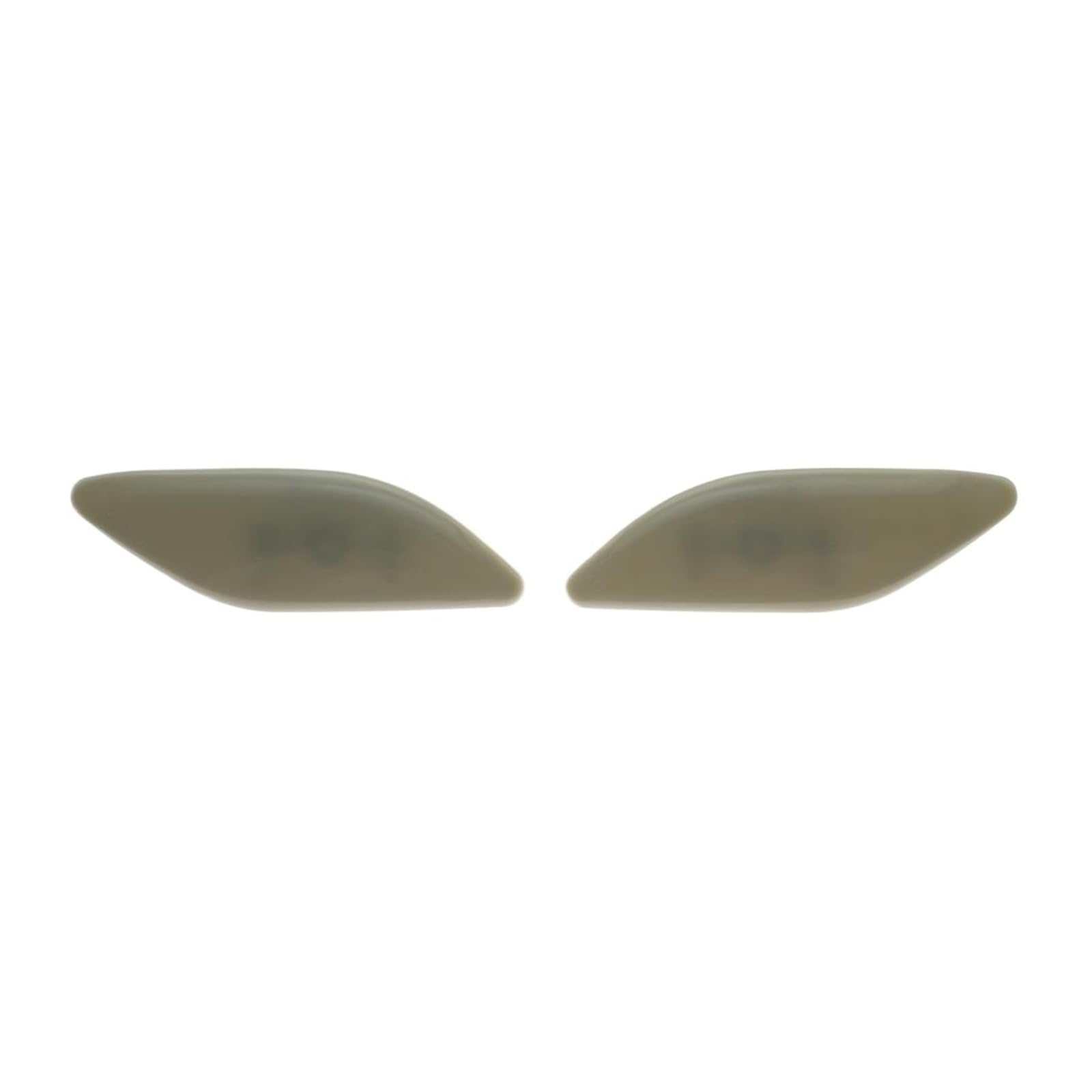 yhyttr Frontstoßstangen-Scheinwerferwascher-Jet-Kappendeckel, passend for MAZDA, CX-7 CX7 2009–2012 EH66518H1 EH66518G1 Sprühdüsenabdeckung Scheinwerfer-Sprühdüsenschutz(SET) von yhyttr