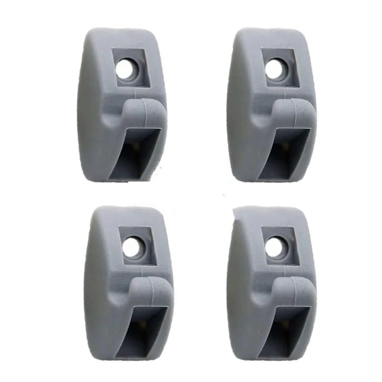 yhyttr Klemmhalterung for Sonnenblende, passend for VW, passend for Rabbit, 1979–1984 Golf Mk1, 1979–1984 Mk2, 1985–1992 Jetta Mk1, 1980–1984 Mk2, 1985–1992 Sonnenhaken Sonnenschutz-Halteclip(4X) von yhyttr