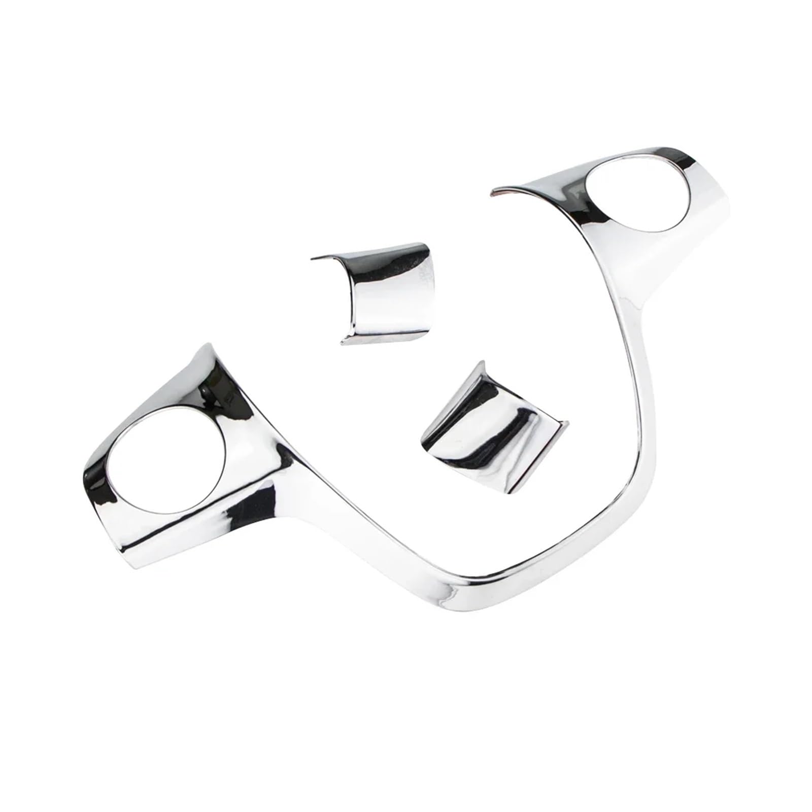 yhyttr Lenkradbezug-Zieraufkleber, passend for Ford, Focus 3 Mk3 Kuga Escape 2012–2015, Pailletten Lenkrad-Akzentaufkleber(B one set) von yhyttr