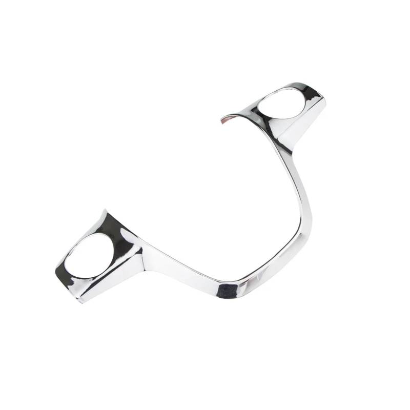 yhyttr Lenkradbezug-Zieraufkleber, passend for Ford, Focus 3 Mk3 Kuga Escape 2012–2015, Pailletten Lenkrad-Akzentaufkleber(Glossy 2 holes) von yhyttr