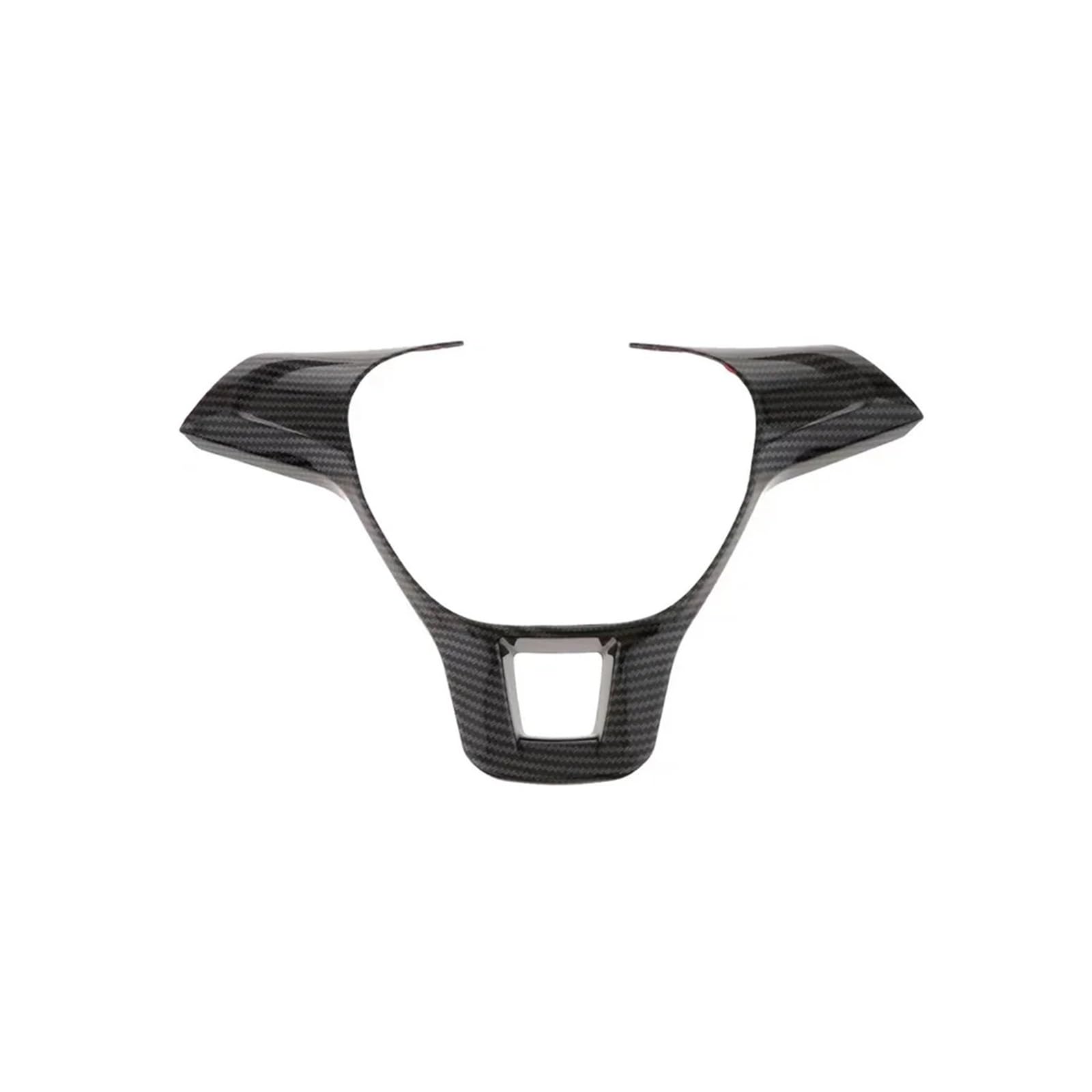yhyttr Lenkradbezug fürs Auto, passend for VW, passend for Golf 7 GTI MK7 POLO 2014 2015 Lenkrad-Akzentaufkleber(Carbon Fiber) von yhyttr