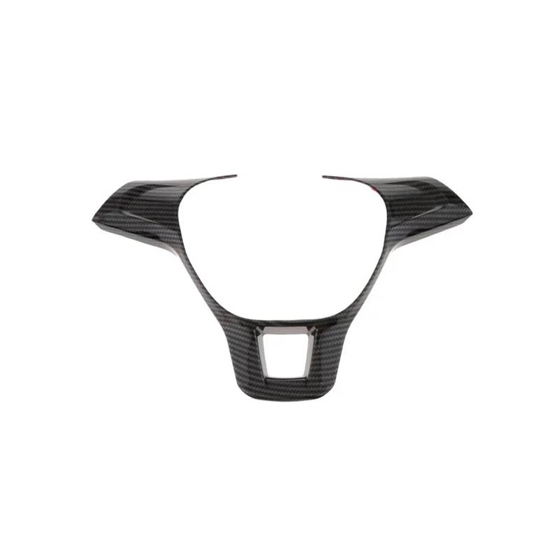 yhyttr Lenkradbezug fürs Auto, passend for VW, passend for Golf 7 GTI MK7 POLO 2014 2015 Lenkrad-Akzentaufkleber(Carbon Fiber) von yhyttr