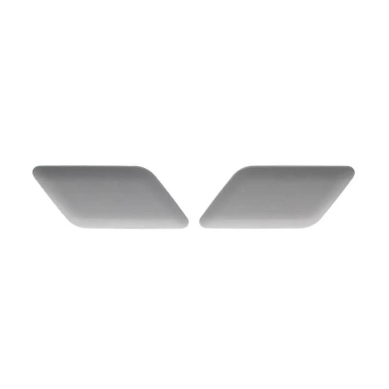 yhyttr Neue Frontstoßstangen-Scheinwerfer-Waschdüsenkappe, passend for FORD, KUGA FL MK 2016–2019, GV44-13L018-AC, GV4413L01AC9AC, nicht lackierte Sprühdüse Scheinwerfer-Sprühdüsenschutz(SET) von yhyttr