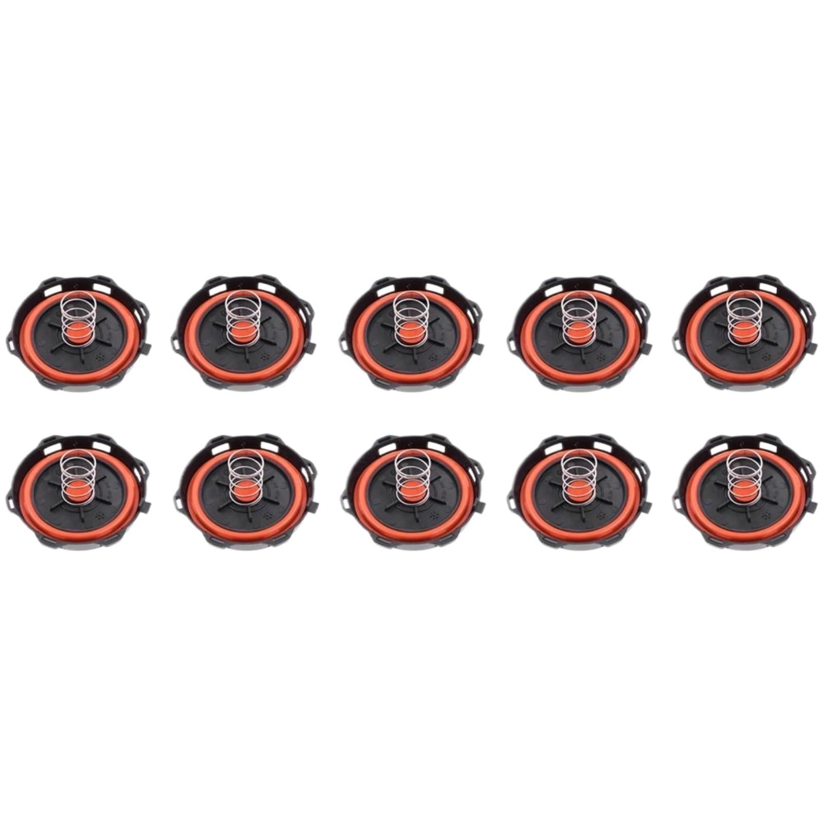 yhyttr PCV-Ventildeckel-Reparatursatz, passend for E81, E87 E90 116i 316i N45, passend for Mini, F54 F55 F56 F57 F60 Membran 11127568579 7526665 Kurbelgehäuseentlüftungsdeckel(10 PCS) von yhyttr