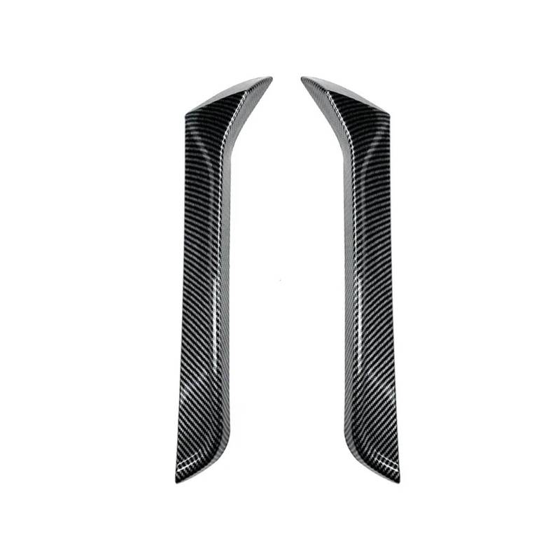 yhyttr Seitenspoilerflügel for die Heckscheibe, passend for VW, passend for T-ROC SUV A11 MK1 R R-Line TSI TDI 2017–2023 Heckscheiben-Seitenspoiler-Dekorleiste(Carbon Fiber) von yhyttr
