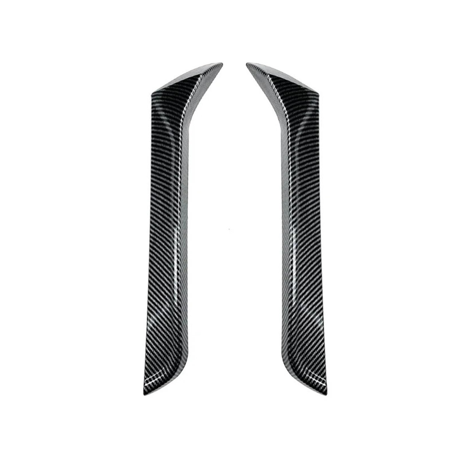 yhyttr Seitenspoilerflügel for die Heckscheibe, passend for VW, passend for T-ROC SUV A11 MK1 R R-Line TSI TDI 2017–2023 Heckscheiben-Seitenspoiler-Dekorleiste(Carbon Fiber) von yhyttr