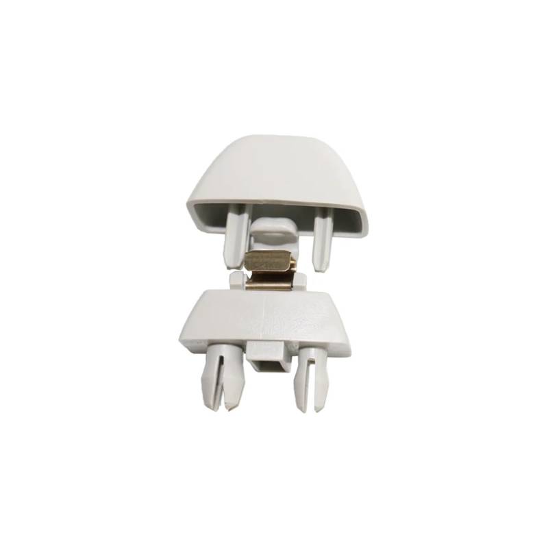yhyttr Sonnenblenden-Aufhänger-Clip-Hakenhalter, passend for VW, passend for Passat, B7 Polo, passend for SEAT, CITIGO RAPID 6RD857561 Autozubehör Sonnenschutz-Halteclip(GRAY) von yhyttr