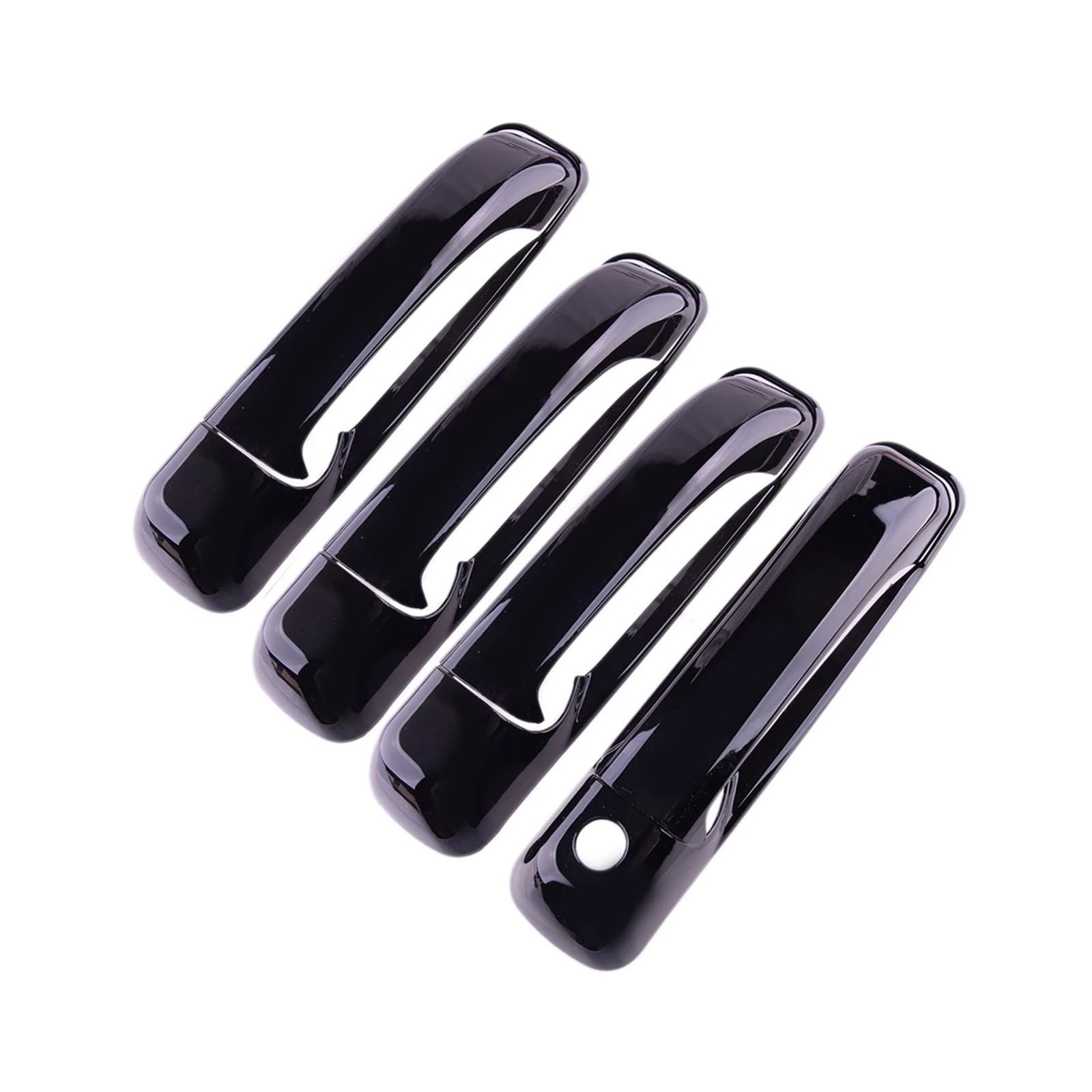 yhyttr Verkleidung der hinteren Türgriffabdeckung, passend for Dodge, Ram 1500 2500 3500, passend for Jeep, Grand Cherokee, glänzendes schwarzes Auto, links und rechts vorne Dekorativer Aufkleber für yhyttr Verkleidung der hinteren Türgriffabdeckung, passend for Dodge, Ram 1500 2500 3500, passend for Jeep, Grand Cherokee, glänzendes schwarzes Auto, links und rechts vorne Dekorativer Aufkleber für von yhyttr