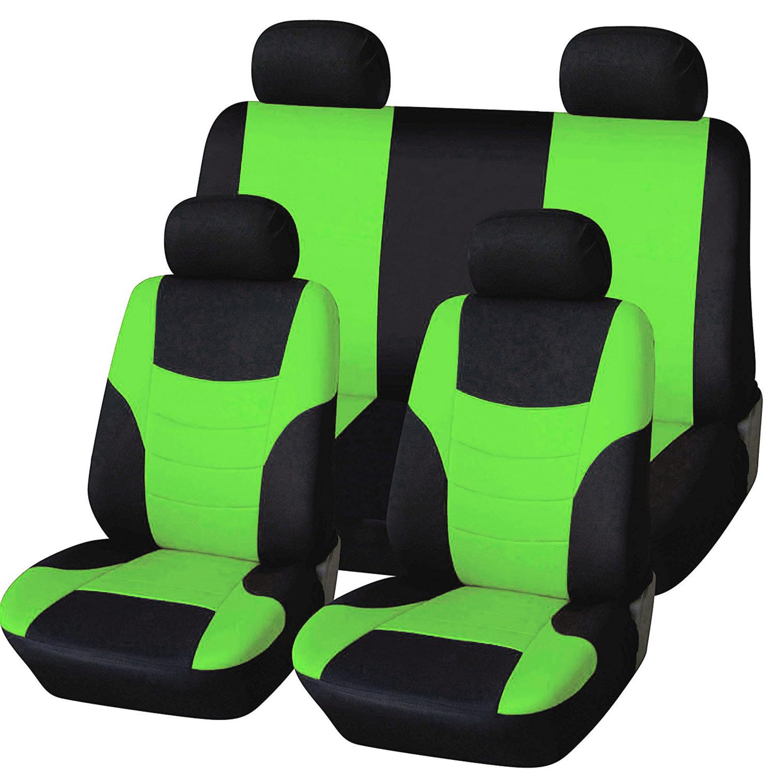 yinjieEUR Autositzbezüge für Dodge Charger RT SRT SE 2006-2019 5 Sitze,Komplettset Sitzbezüge aus Stoff,Atmungsaktive rutschfeste Auto-Schoner,Schutzbezüge für Vordersitze,B-Green yinjieEUR Autositzbezüge für Dodge Charger RT SRT SE 2006-2019 5 Sitze,Komplettset Sitzbezüge aus Stoff,Atmungsaktive rutschfeste Auto-Schoner,Schutzbezüge für Vordersitze,B-Green von yinjieEUR