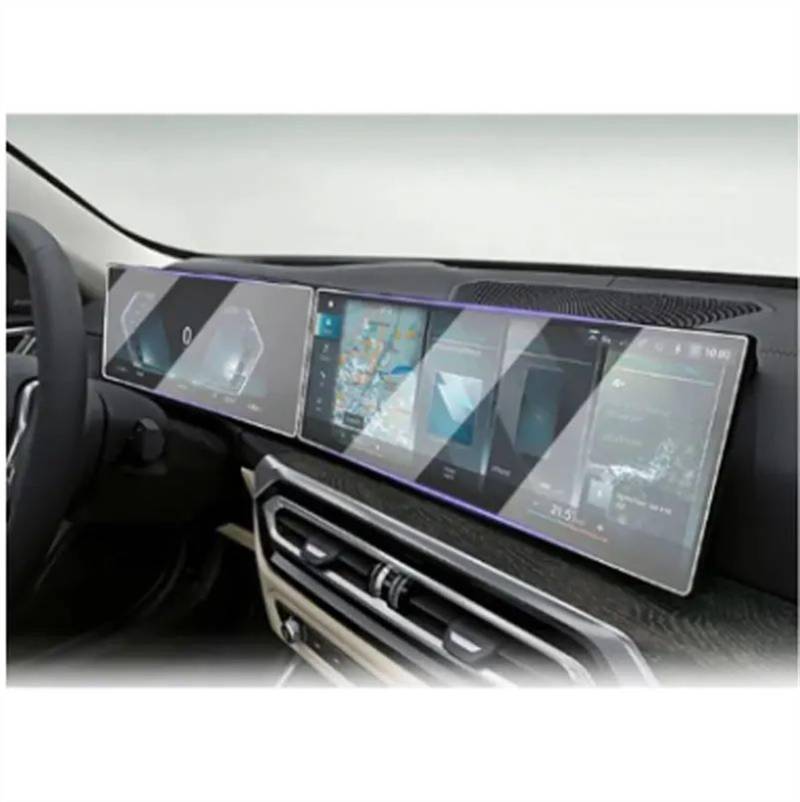 yoneleu Auto-Displayschutz Kompatibel Mit Für IX I4 I7 X7 2023 2024 12,3 Zoll Auto GPS-Navigation LCD-Bildschirm Displayschutzfolie Aus Gehärtetem Glas von yoneleu