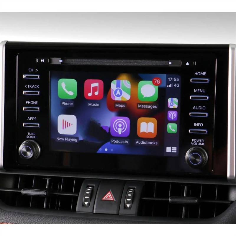 yoneleu Auto-Displayschutz Kompatibel Mit Toyota Für Rav4 Für Xsegxr 2019 2020 2021 2022 8-Zoll-Auto-GPS-Navigation Displayschutzfolie Aus Gehärtetem Glas von yoneleu